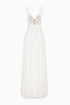 French Lace Wedding Dress With Decollete Chest And Back